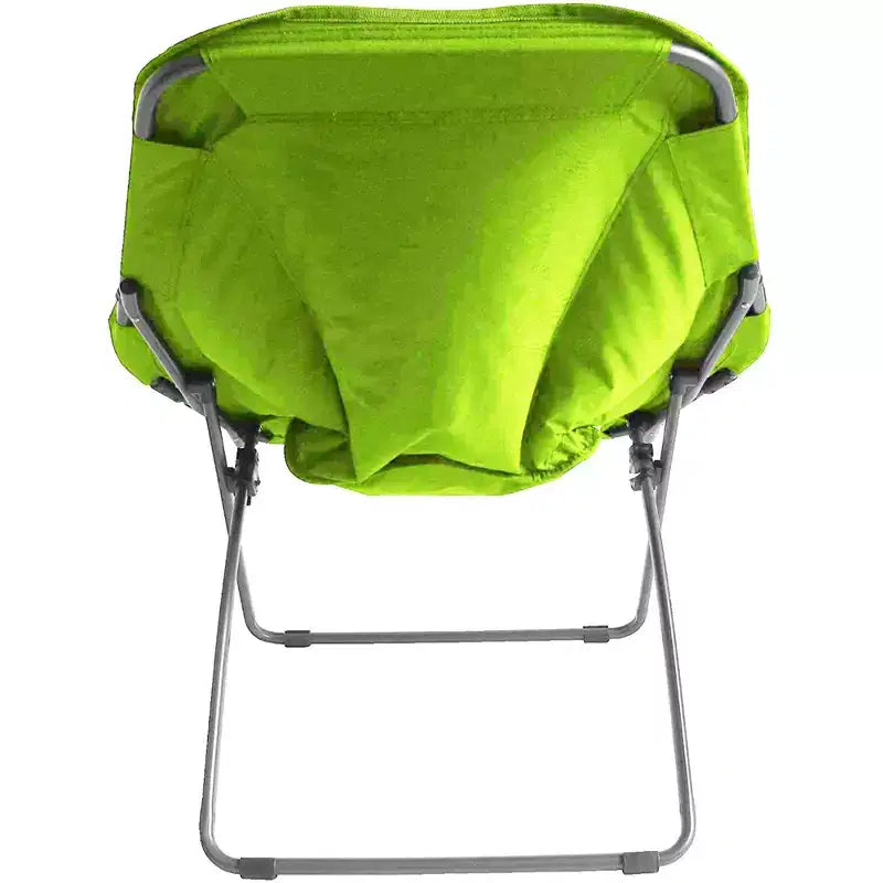 Chaise Pliante Hexagonale en Velours Côtelé