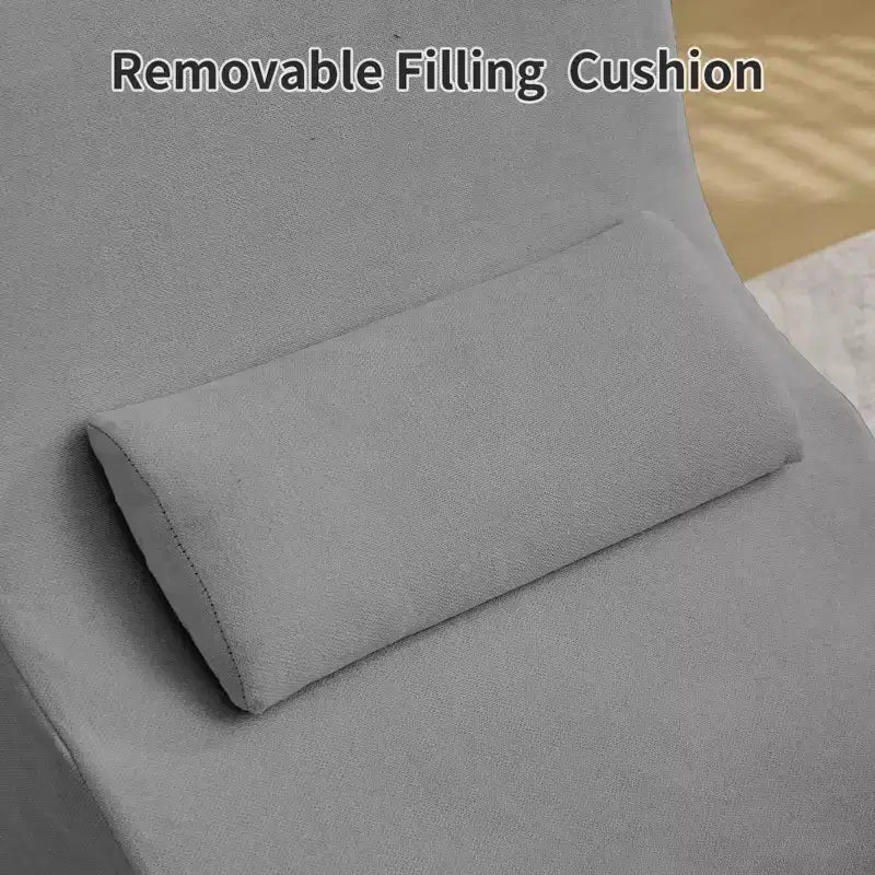 Chaise de yoga pour adultes, chaise longue de yoga en velours pour l'intérieur pour l'exercice, les étirements, la relaxation
