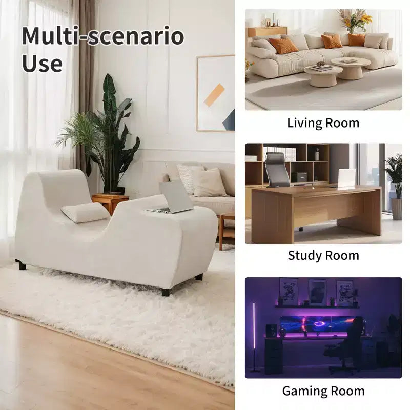 Chaise de yoga pour adultes, chaise longue de yoga en velours pour l'intérieur pour l'exercice, les étirements, la relaxation