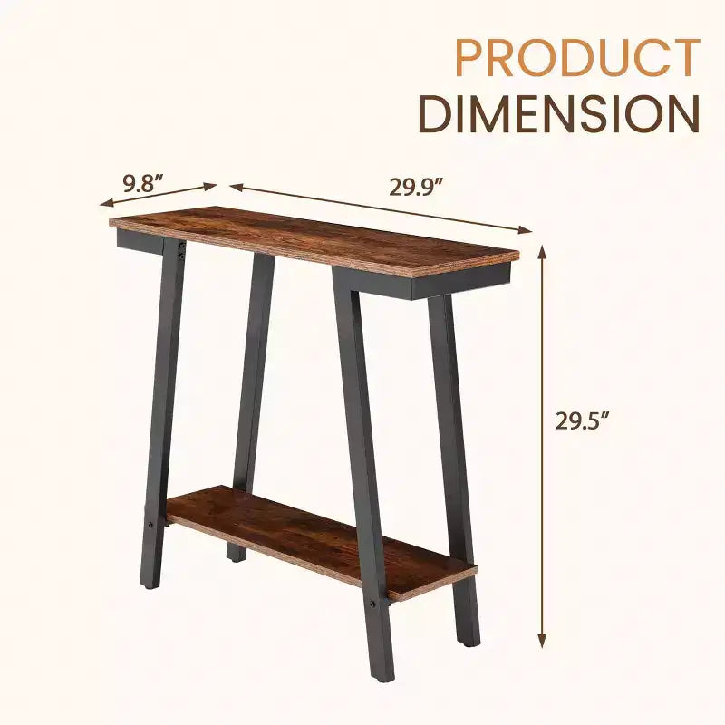 Console 29,9 po, marron