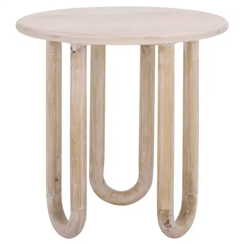 Guéridon d'appoint, manguier finition naturelle