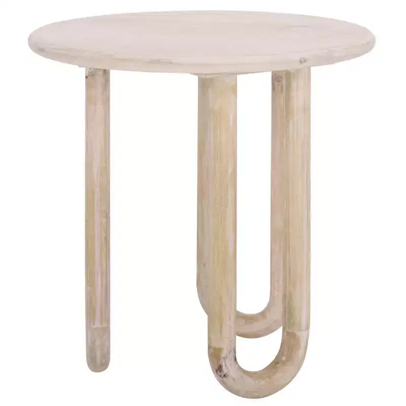 Guéridon d'appoint, manguier finition naturelle