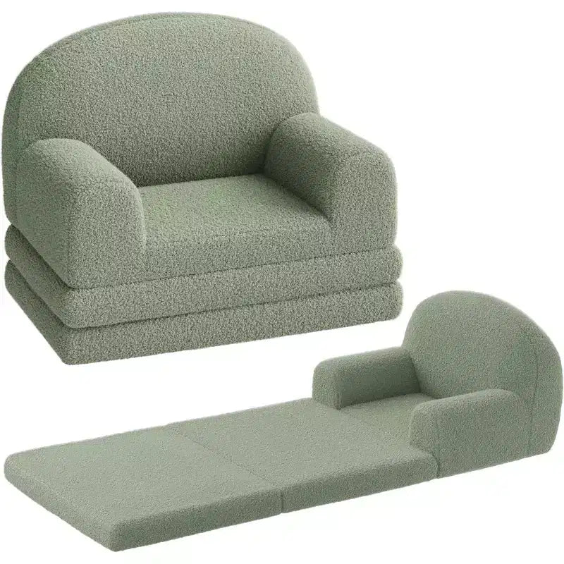 Canapé pliant pour enfants, chaise confortable et transat pour la lecture, la salle de jeux, canapé pour garçons et filles, cadeau d'anniversaire