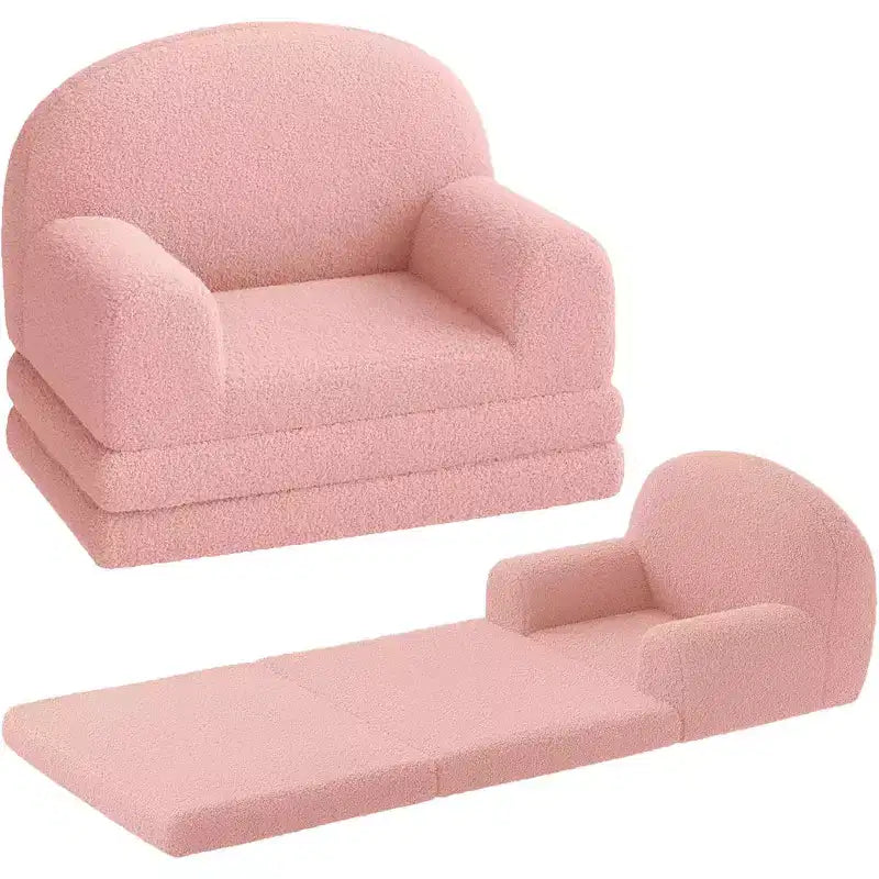 Canapé pliant pour enfants, chaise confortable et transat pour la lecture, la salle de jeux, canapé pour garçons et filles, cadeau d'anniversaire