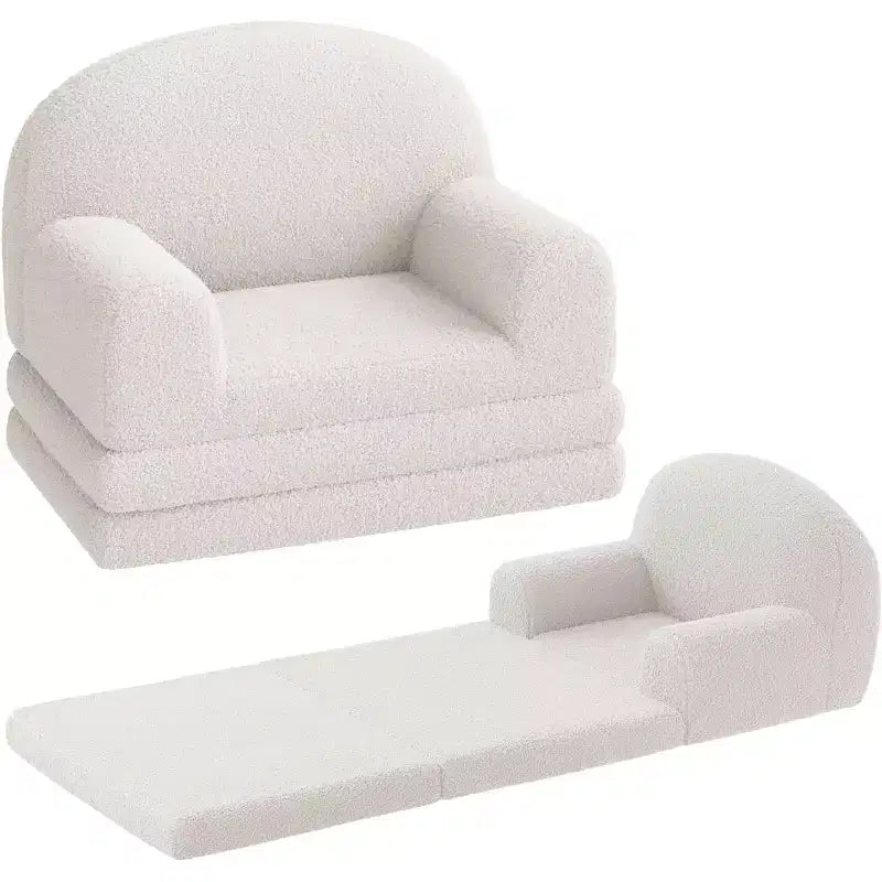 Canapé pliant pour enfants, chaise confortable et transat pour la lecture, la salle de jeux, canapé pour garçons et filles, cadeau d'anniversaire